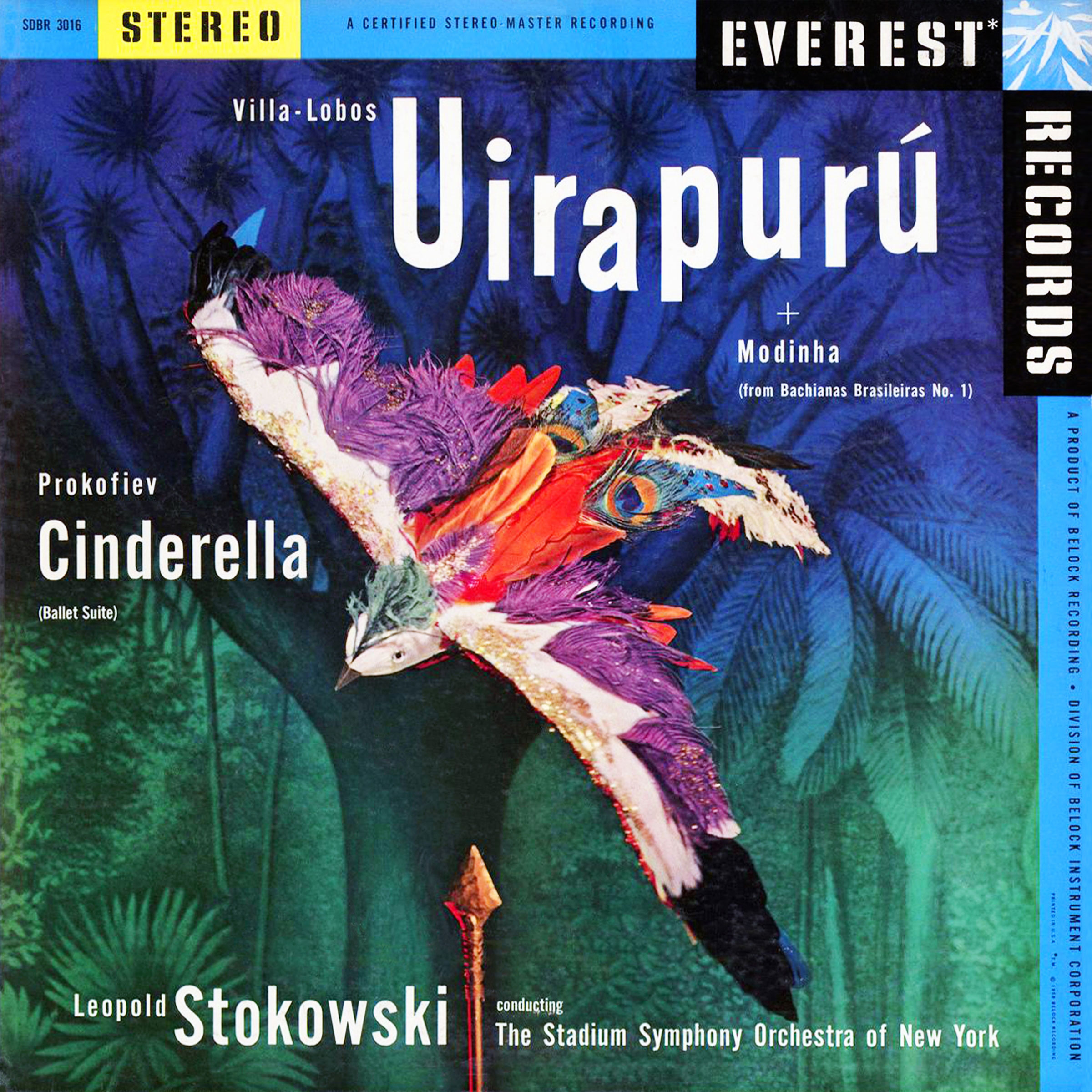 Villa-Lobos: Uirapurú & Modinha (from Bachianas Brasileiras No. 1) and  Prokofiev: Cinderella (Ballet Suite) - Everest Stereo - The official  Everest Records Website